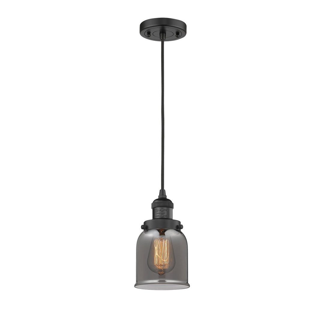 Innovations Franklin Restoration 201C-BK-G53 Pendant Light - Matte Black