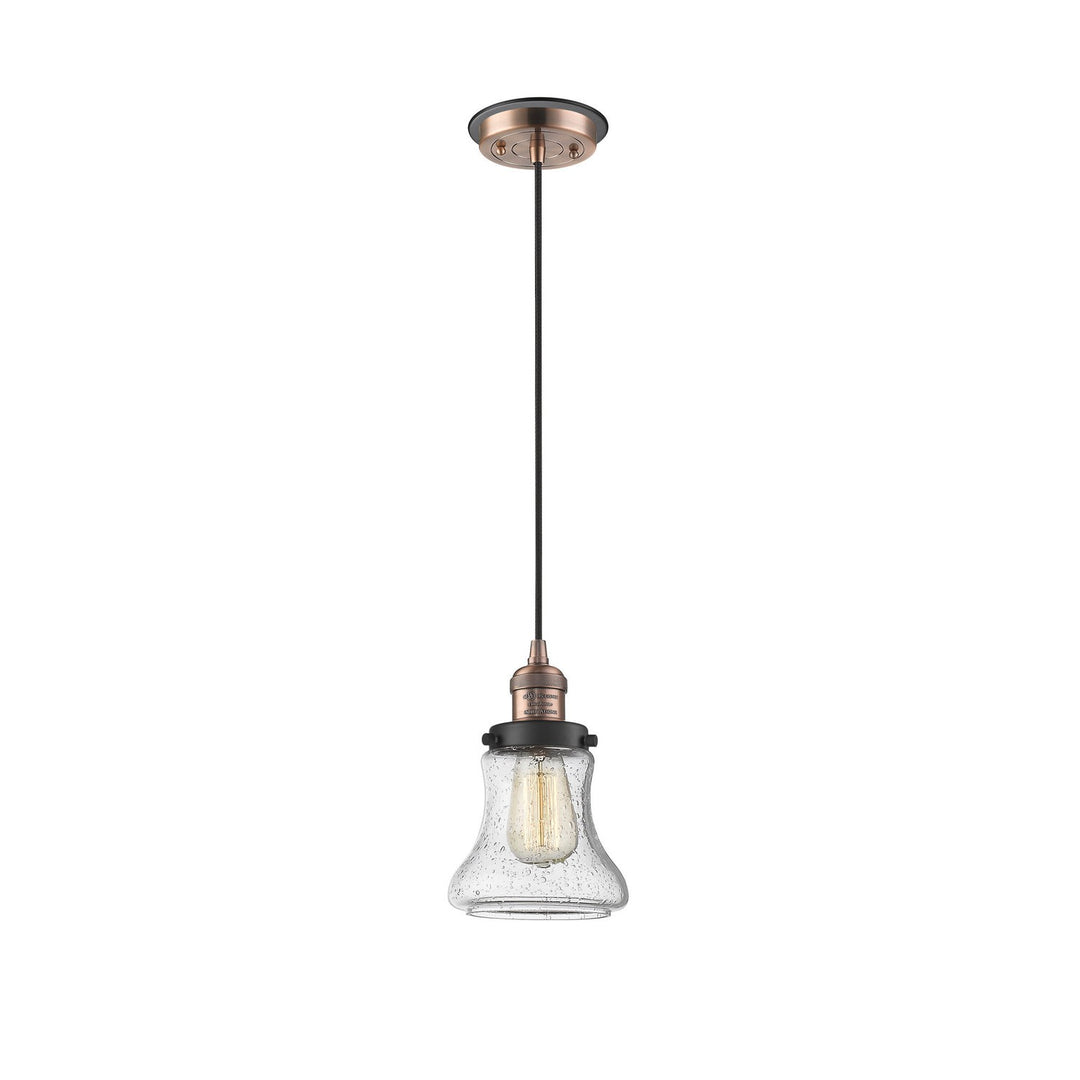 Innovations Franklin Restoration 201CBP-ACBK-G194 Pendant Light - Antique Copper