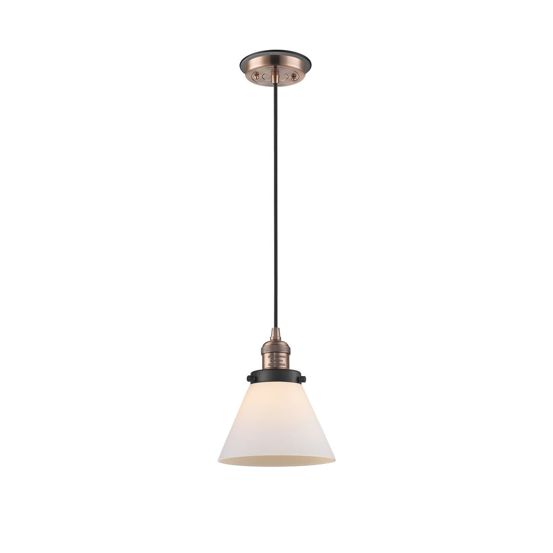 Innovations Franklin Restoration 201CBP-ACBK-G41 Pendant Light - Antique Copper