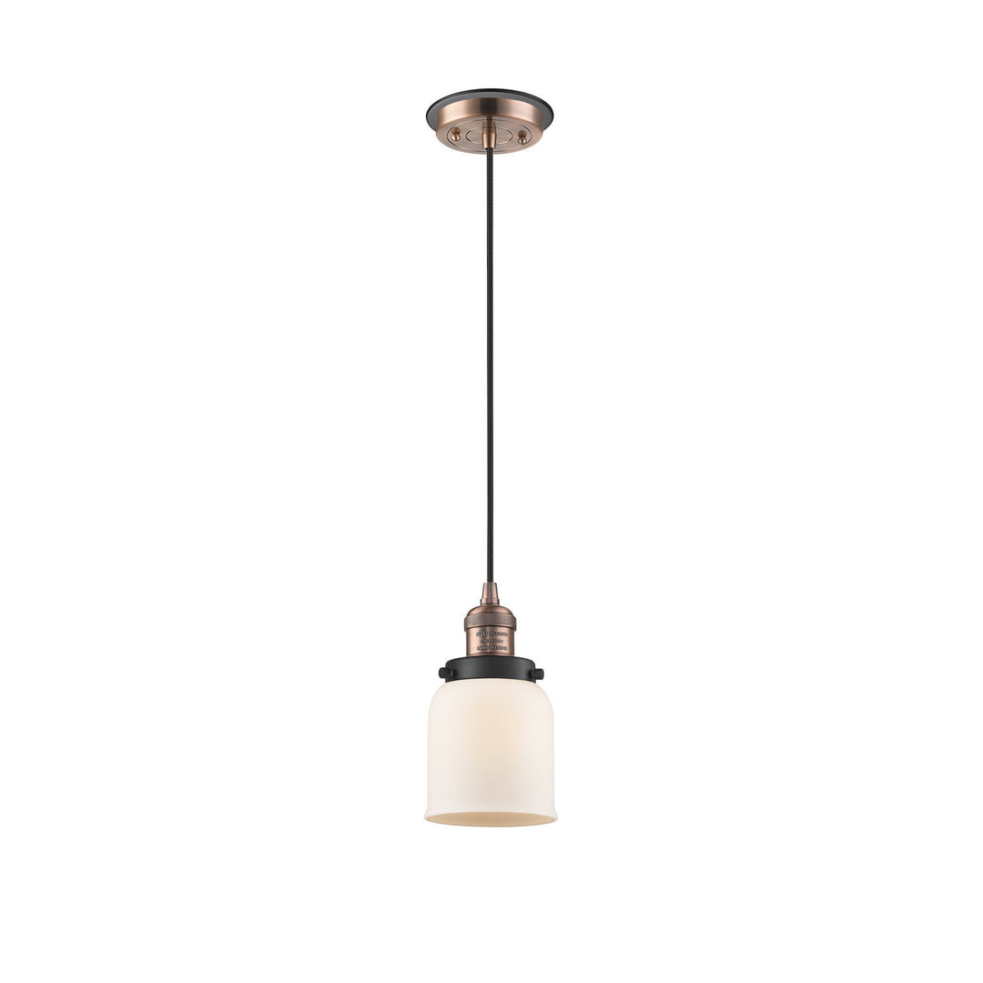 Innovations Franklin Restoration 201CBP-ACBK-G51 Pendant Light - Antique Copper