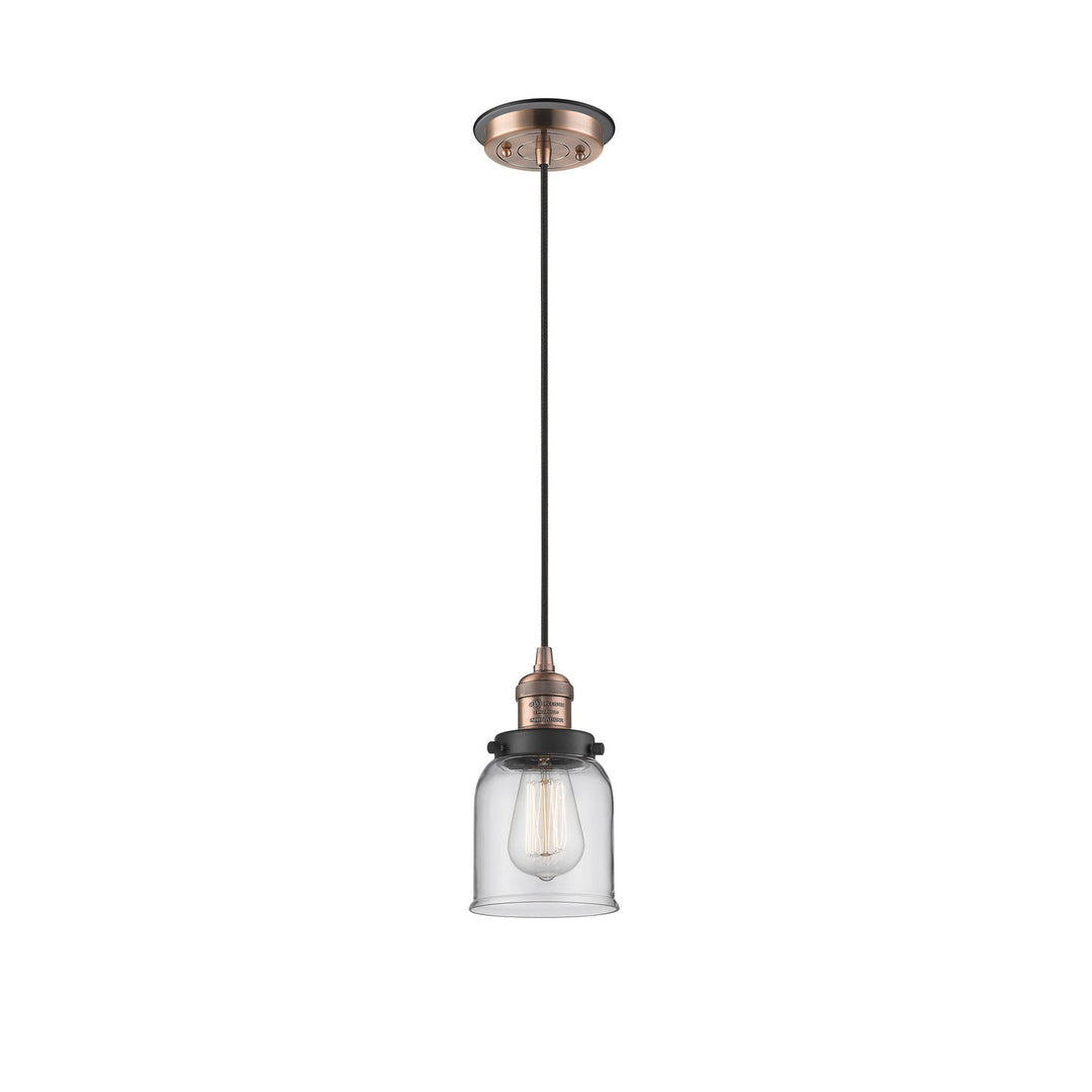 Innovations Franklin Restoration 201CBP-ACBK-G52 Pendant Light - Antique Copper