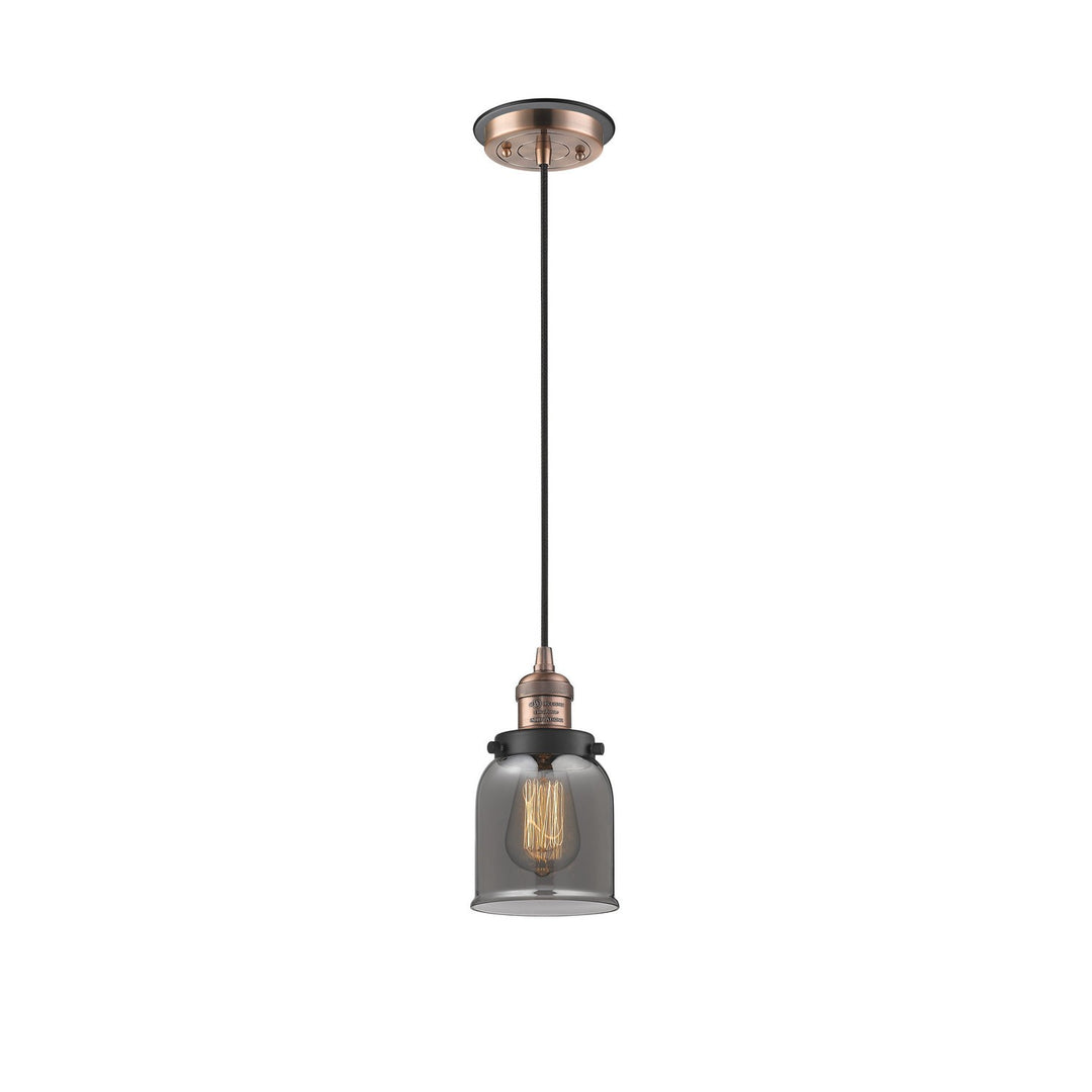 Innovations Franklin Restoration 201CBP-ACBK-G53 Pendant Light - Antique Copper