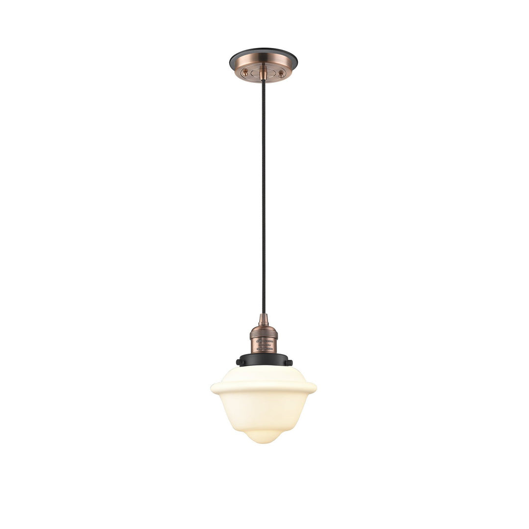 Innovations Franklin Restoration 201CBP-ACBK-G531 Pendant Light - Antique Copper