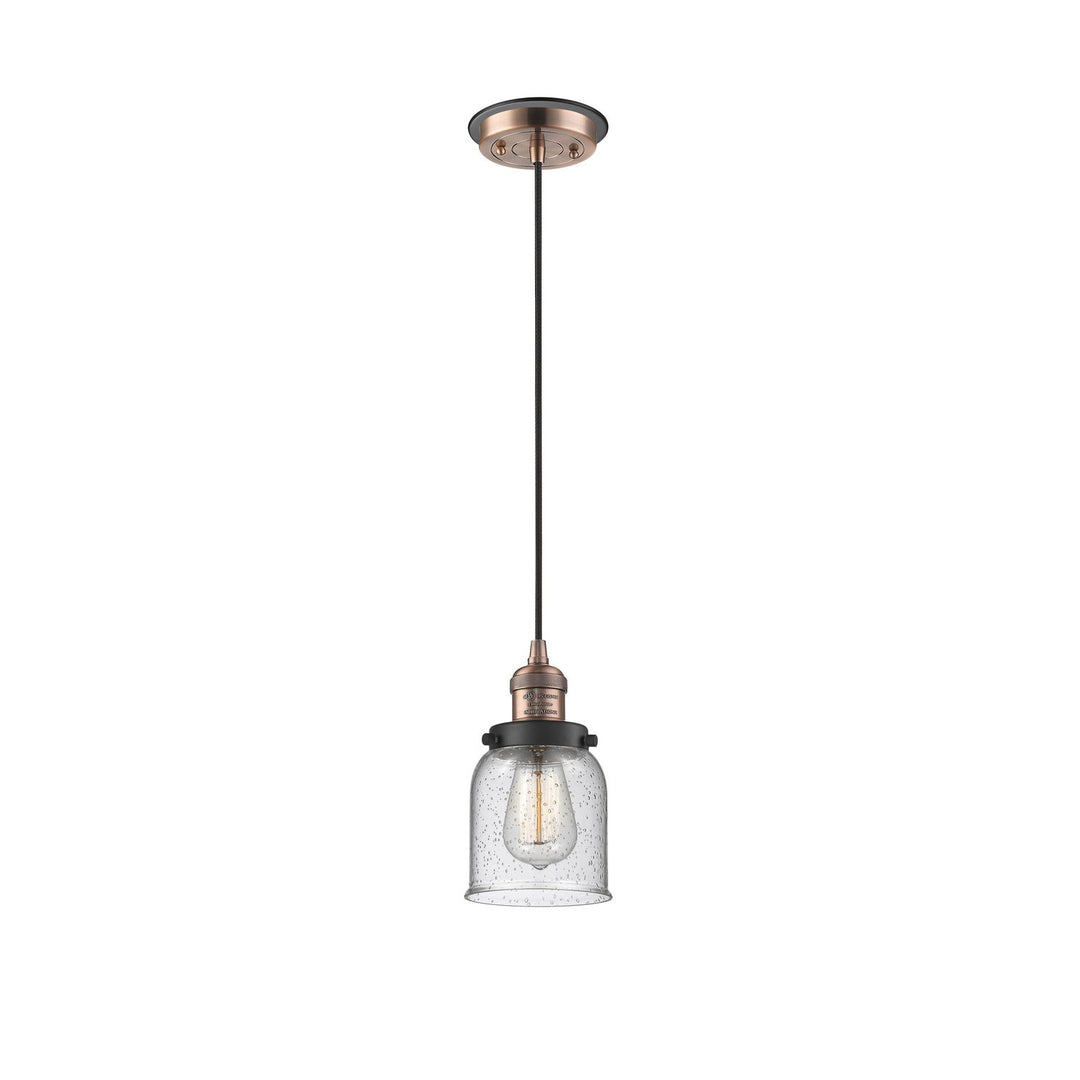 Innovations Franklin Restoration 201CBP-ACBK-G54 Pendant Light - Antique Copper