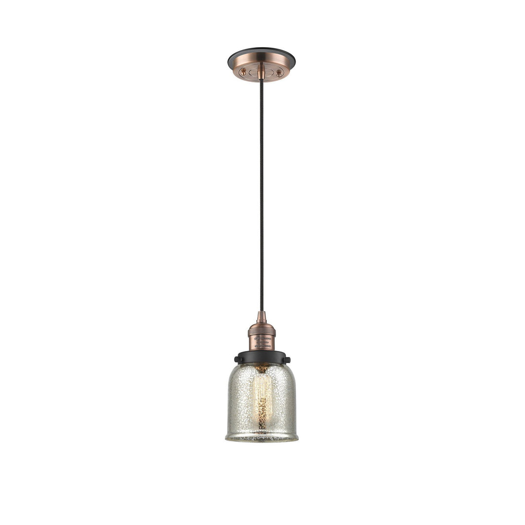 Innovations Franklin Restoration 201CBP-ACBK-G58 Pendant Light - Antique Copper