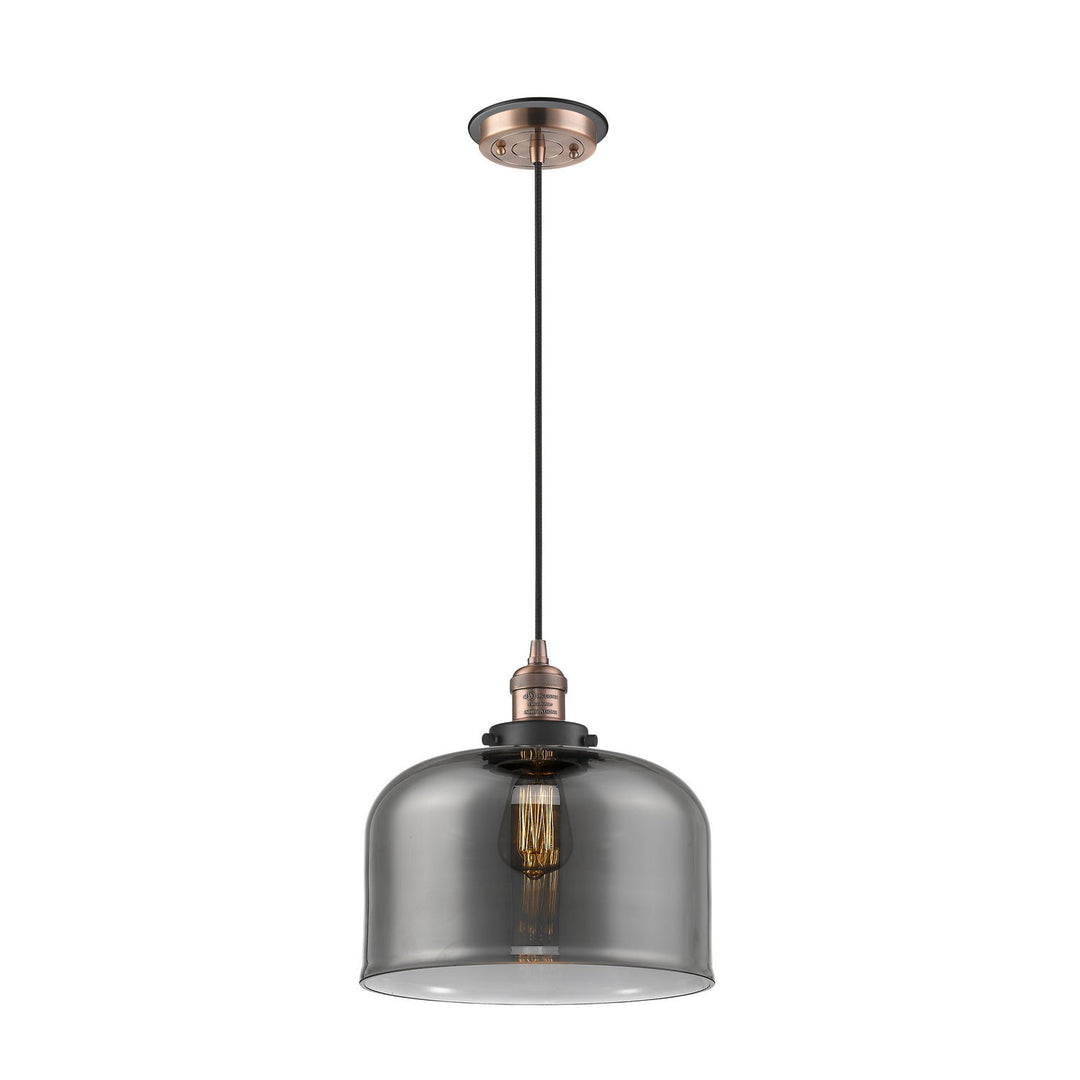 Innovations Franklin Restoration 201CBP-ACBK-G73-L Pendant Light - Antique Copper