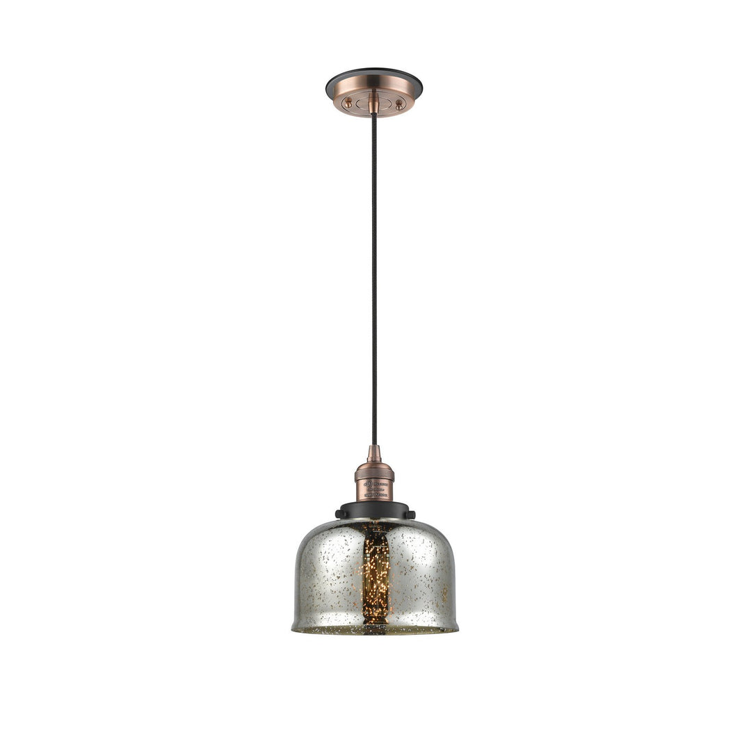Innovations Franklin Restoration 201CBP-ACBK-G78 Pendant Light - Antique Copper