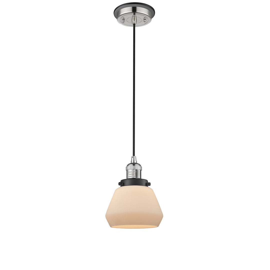 Innovations Franklin Restoration 201CBP-PNBK-G171 Pendant Light - Polished Nickel