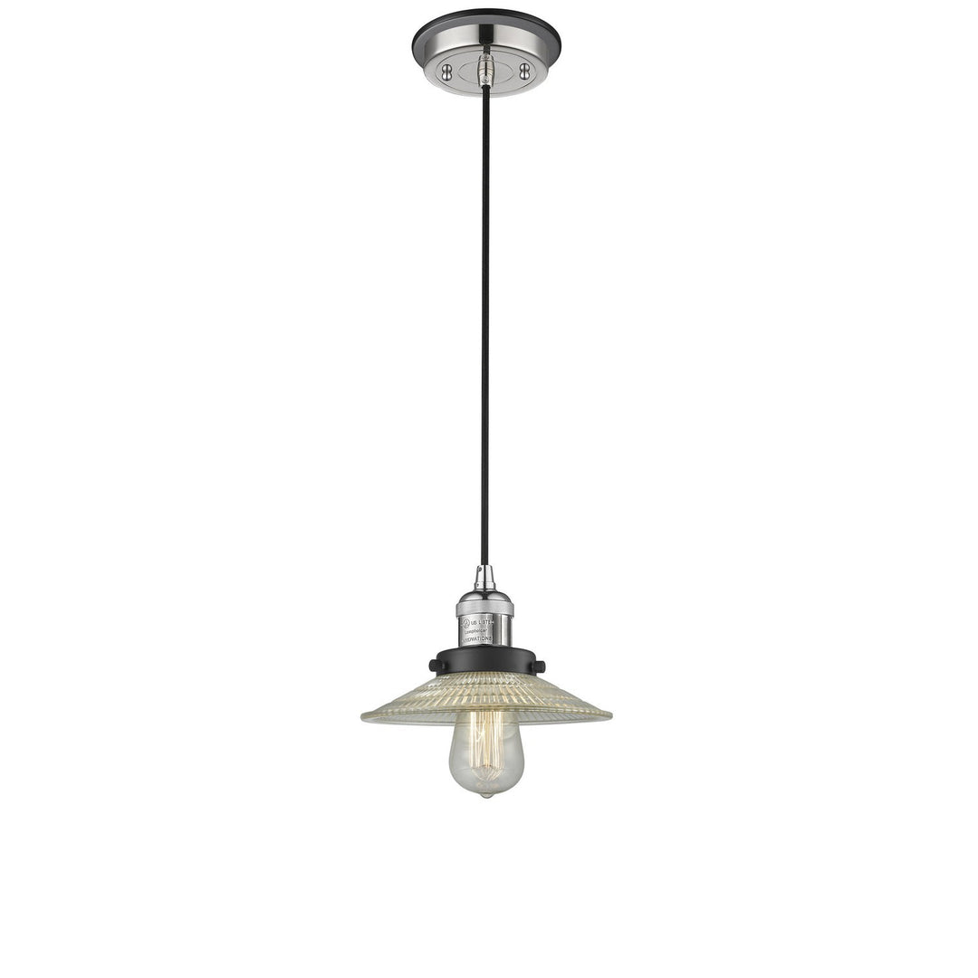 Innovations Franklin Restoration 201CBP-PNBK-G2 Pendant Light - Polished Nickel