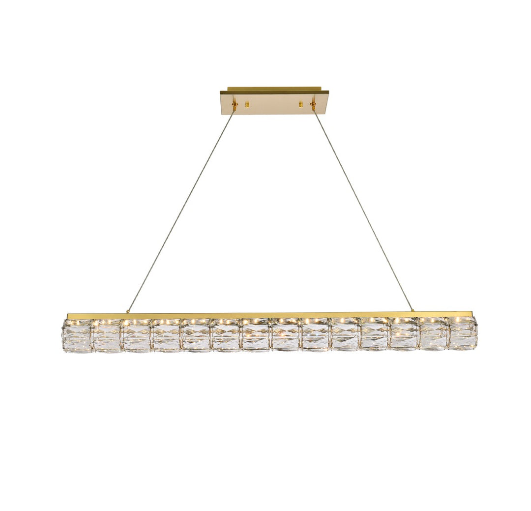 Elegant Valetta 3501D42G Pendant Light - Gold