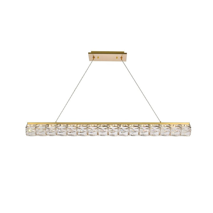 Elegant Valetta 3501D48G Pendant Light - Gold