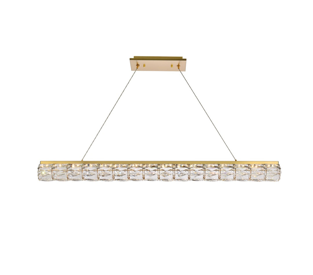 Elegant Valetta 3501D48G Pendant Light - Gold