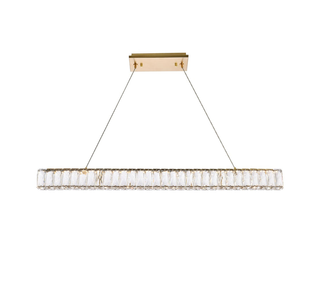 Elegant Monroe 3502D38G Pendant Light - Gold