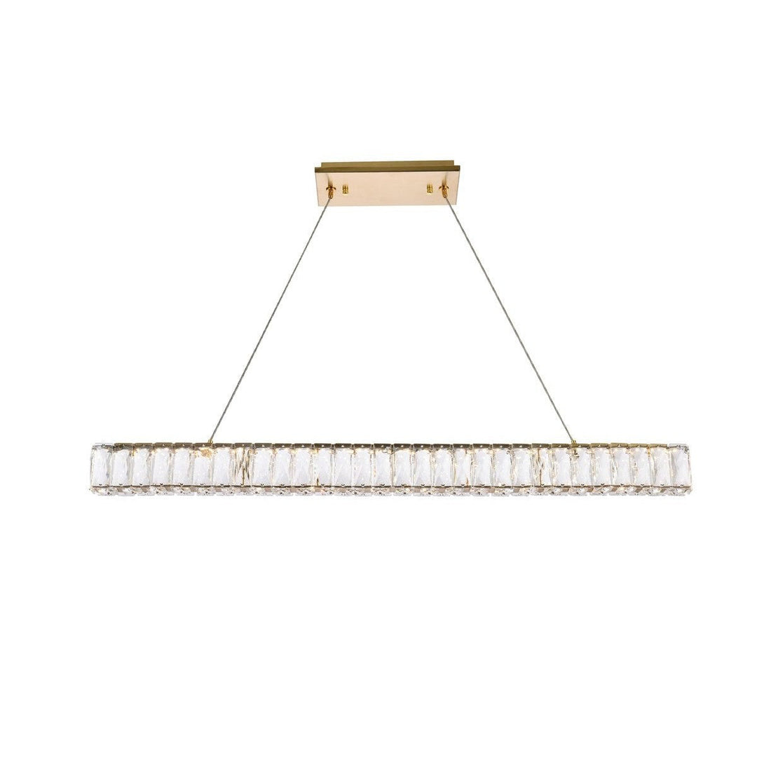 Elegant Monroe 3502D38G Pendant Light - Gold