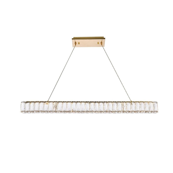 Elegant Monroe 3502D38G Pendant Light - Gold