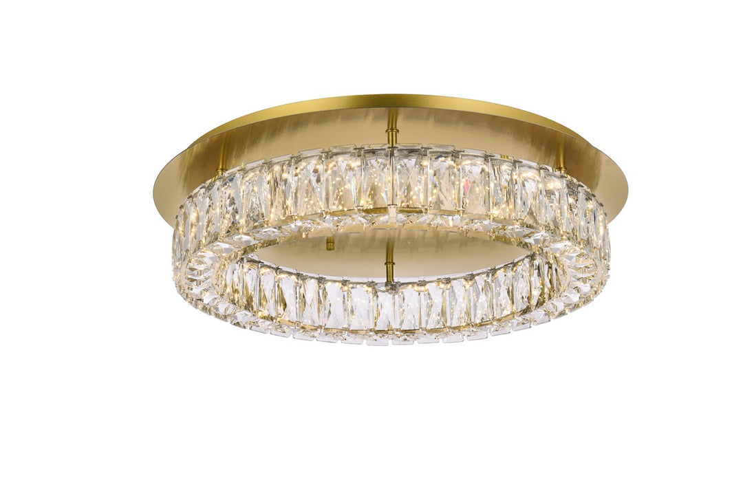 Elegant Monroe 3503F22G Ceiling Light - Gold