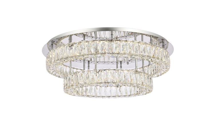 Elegant Monroe 3503F30L2C Ceiling Light - Chrome