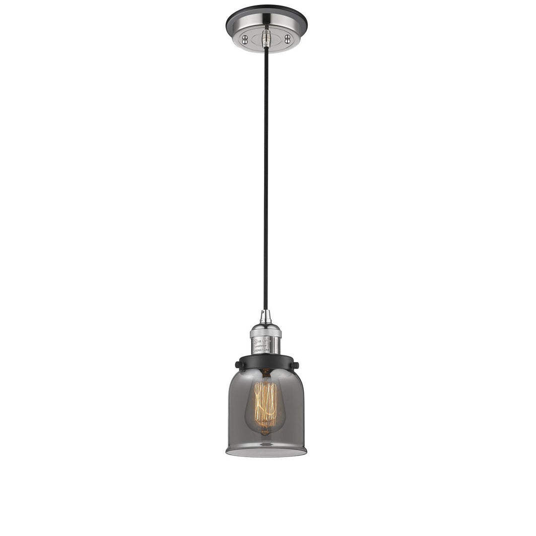 Innovations Franklin Restoration 201CBP-PNBK-G53 Pendant Light - Polished Nickel