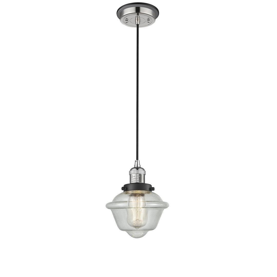 Innovations Franklin Restoration 201CBP-PNBK-G534 Pendant Light - Polished Nickel