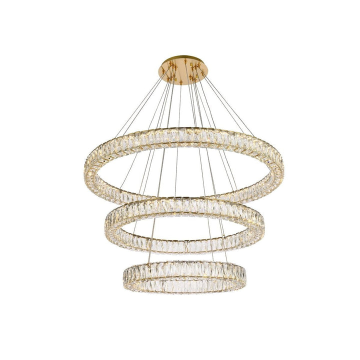 Elegant Monroe 3503G41LG Chandelier Light - Gold