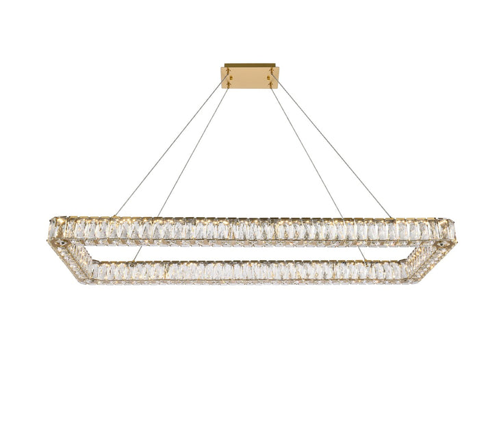 Elegant Monroe 3504D50L1G Pendant Light - Gold