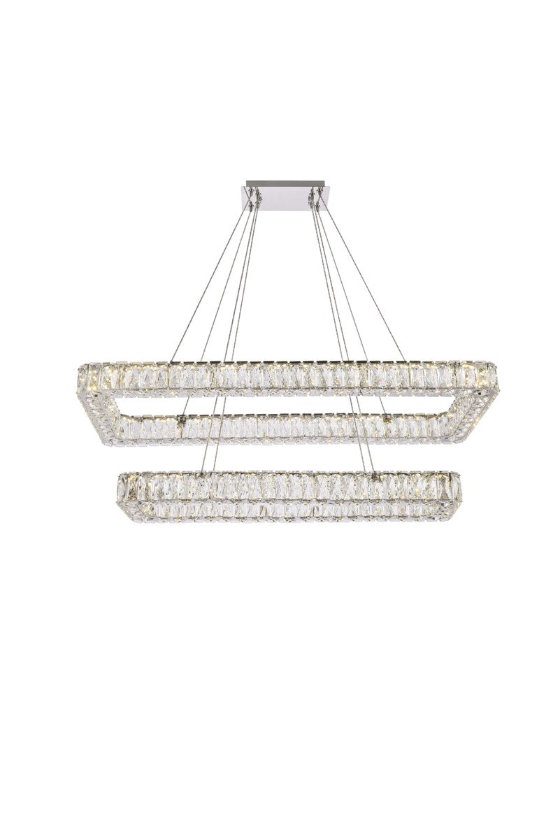 Elegant Monroe 3504G42L2C Pendant Light - Chrome