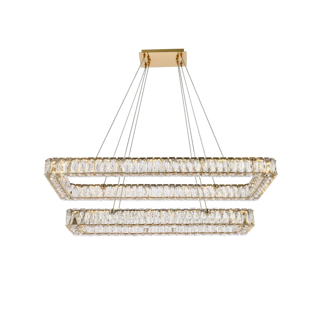 Elegant Monroe 3504G42L2G Pendant Light - Gold