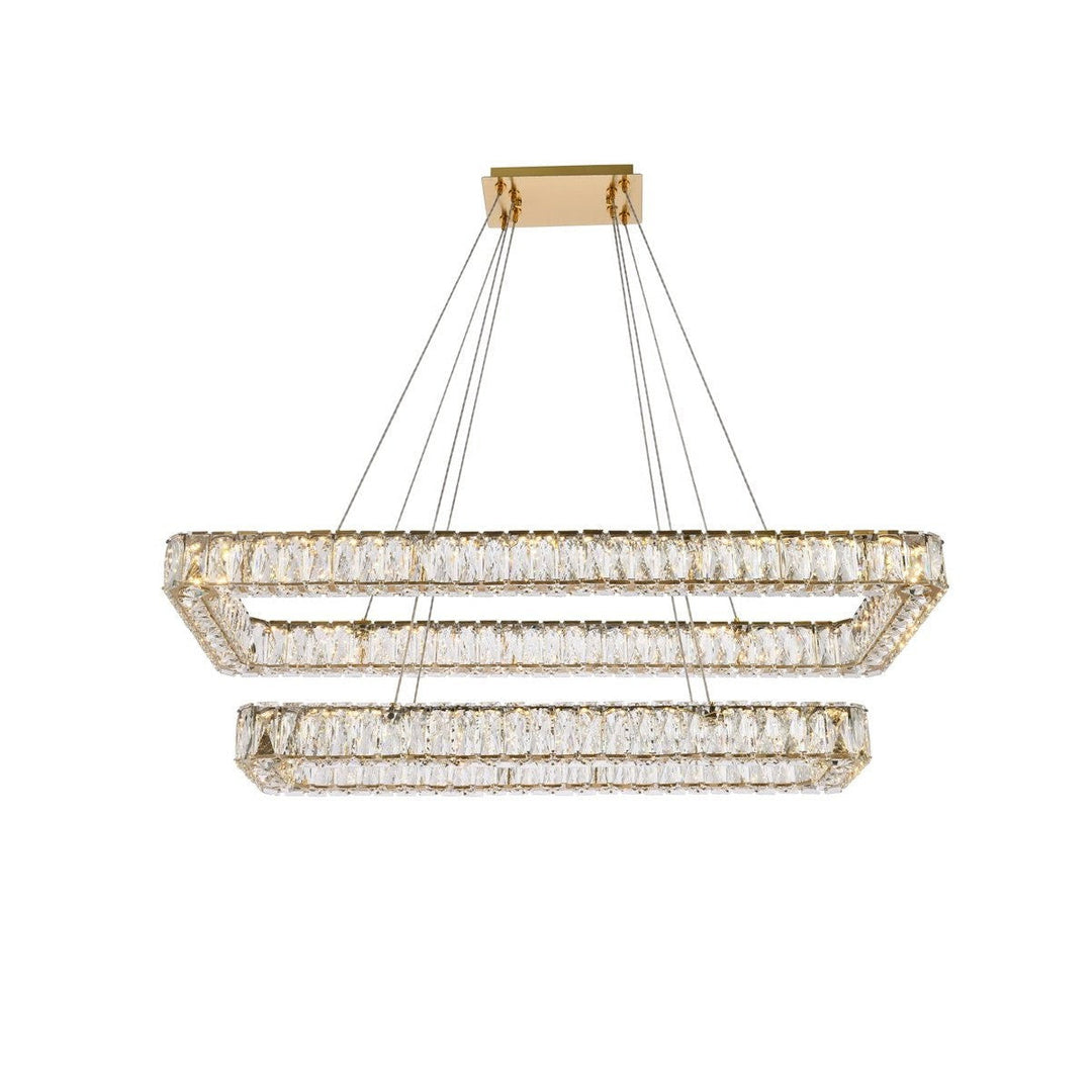 Elegant Monroe 3504G42L2G Pendant Light - Gold