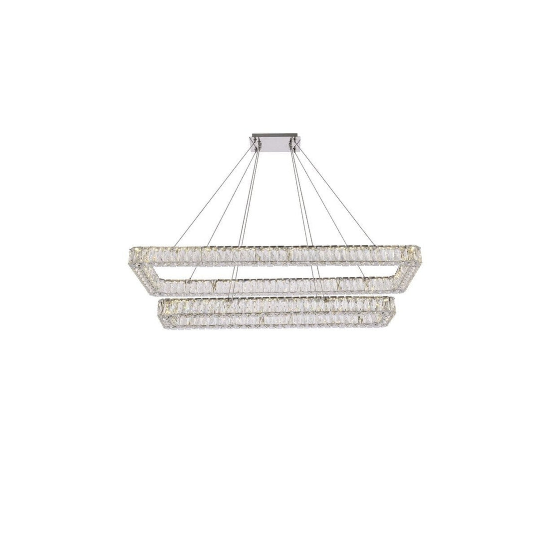 Elegant Monroe 3504G50L2C Pendant Light - Chrome