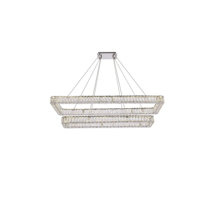 Elegant Monroe 3504G50L2C Pendant Light - Chrome