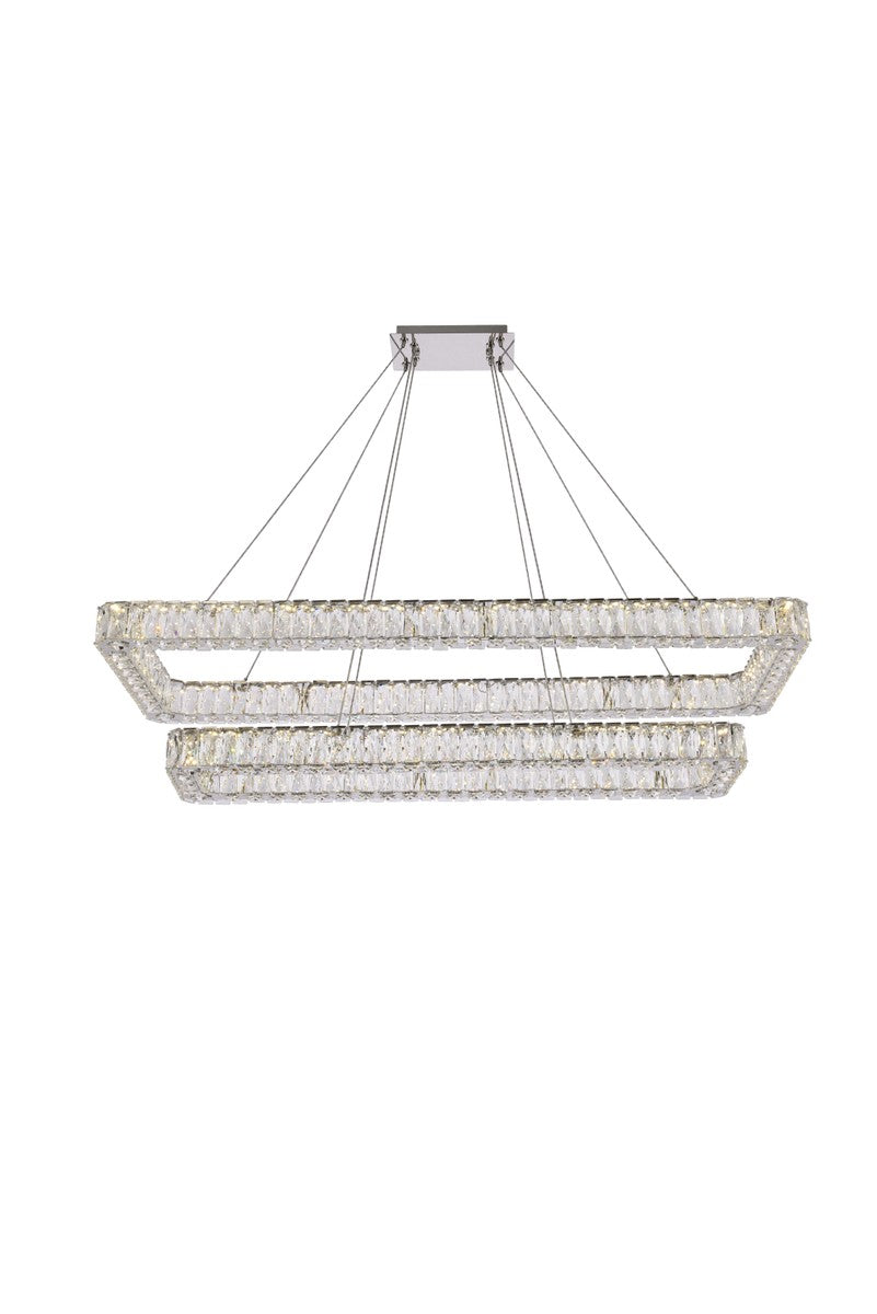 Elegant Monroe 3504G50L2C Pendant Light - Chrome