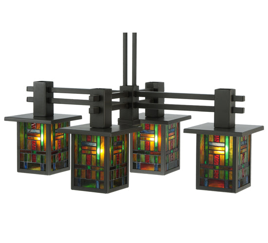 Meyda Tiffany Hausman 121739 Chandelier Light - Timeless Bronze