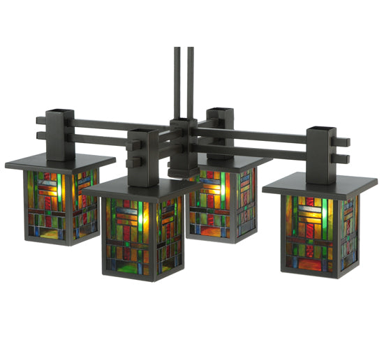 Meyda Tiffany Hausman 121739 Chandelier Light - Timeless Bronze
