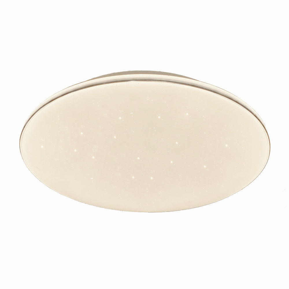 Artcraft CALYPSO AC7641 Ceiling Light - White with brushed aluminum