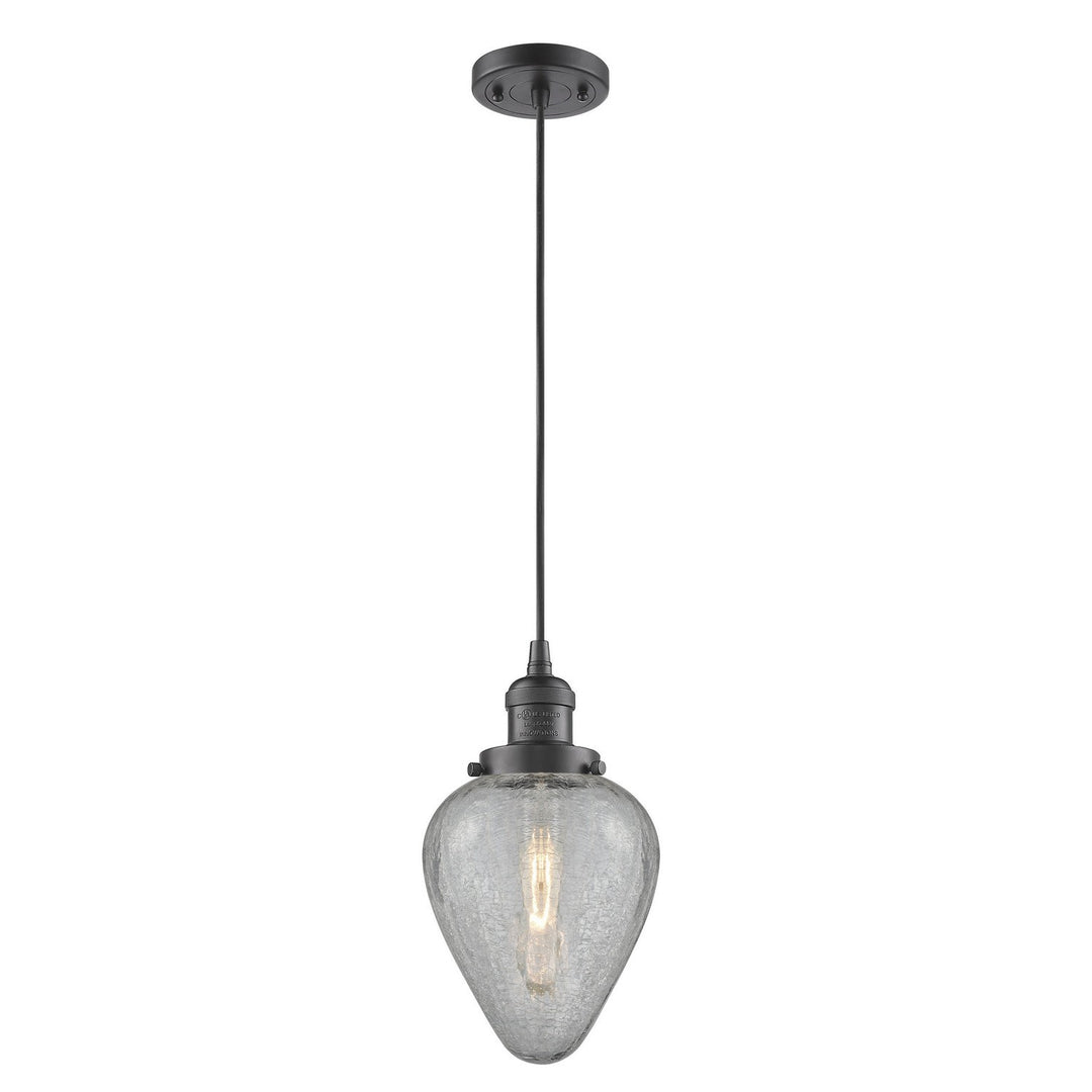 Innovations Franklin Restoration 201C-OB-G165-LED Pendant Light - Oil Rubbed Bronze