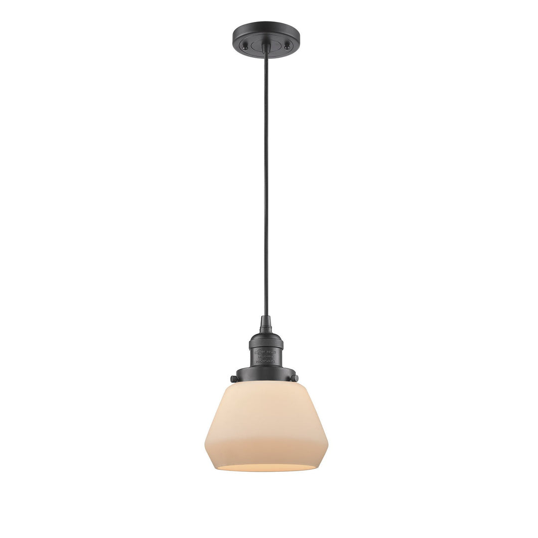 Innovations Franklin Restoration 201C-OB-G171-LED Pendant Light - Oil Rubbed Bronze