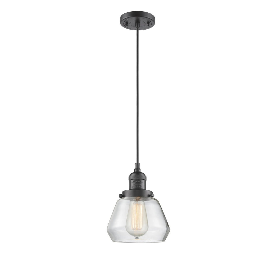 Innovations Franklin Restoration 201C-OB-G172-LED Pendant Light - Oil Rubbed Bronze