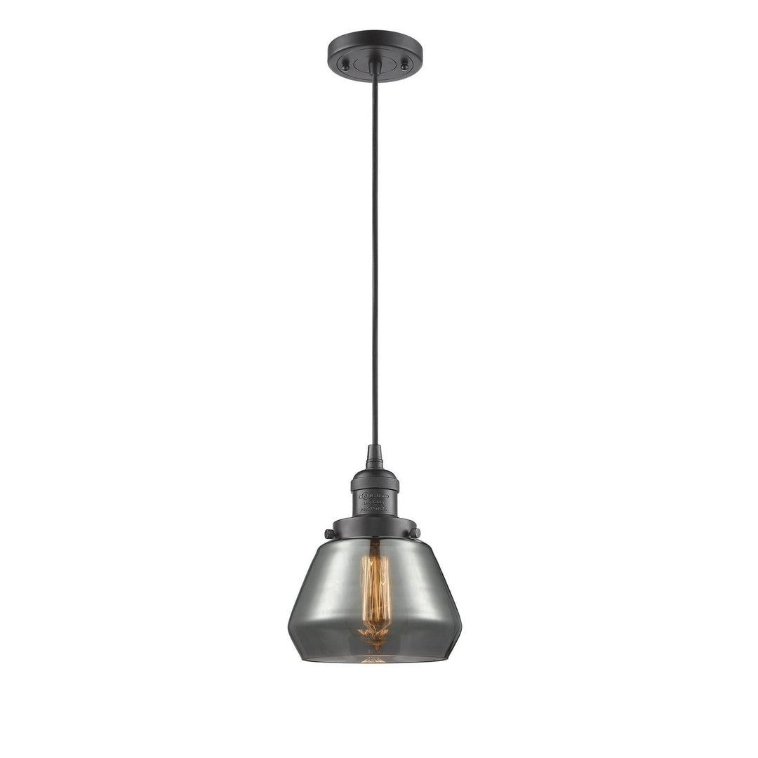 Innovations Franklin Restoration 201C-OB-G173-LED Pendant Light - Oil Rubbed Bronze