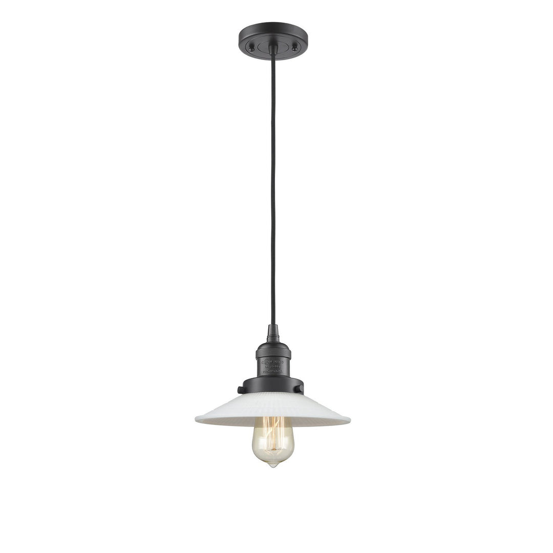 Innovations Franklin Restoration 201C-OB-G1-LED Pendant Light - Oil Rubbed Bronze