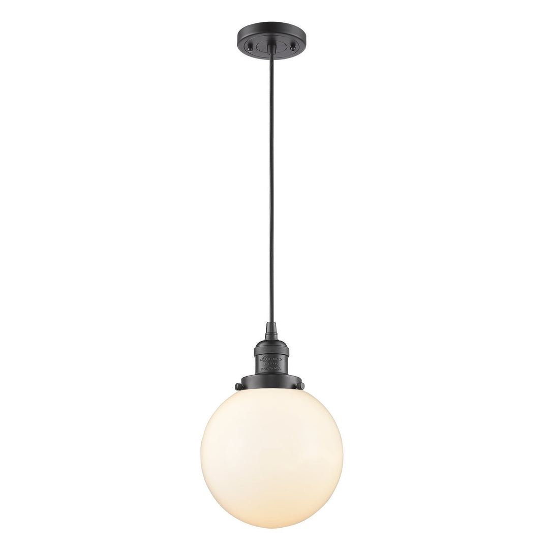 Innovations Franklin Restoration 201C-OB-G201-8 Pendant Light - Oil Rubbed Bronze
