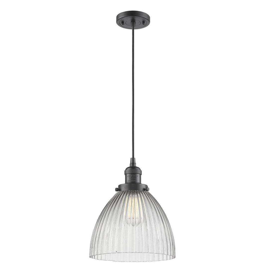 Innovations Franklin Restoration 201C-OB-G222 Pendant Light - Oil Rubbed Bronze
