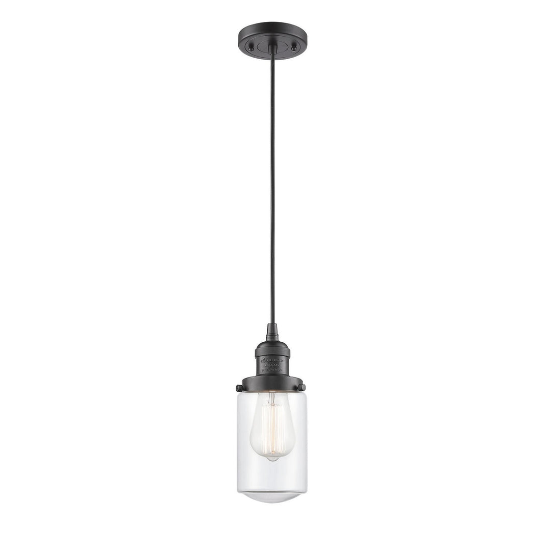 Innovations Franklin Restoration 201C-OB-G312-LED Pendant Light - Oil Rubbed Bronze
