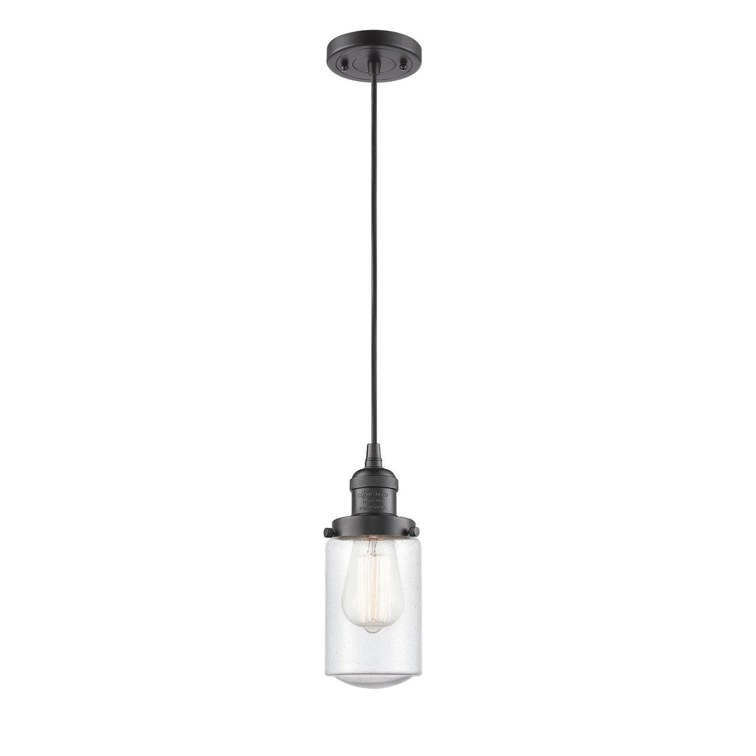 Innovations Franklin Restoration 201C-OB-G314-LED Pendant Light - Oil Rubbed Bronze