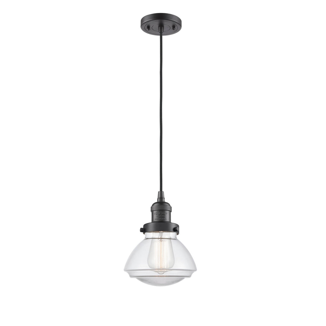Innovations Franklin Restoration 201C-OB-G322-LED Pendant Light - Oil Rubbed Bronze