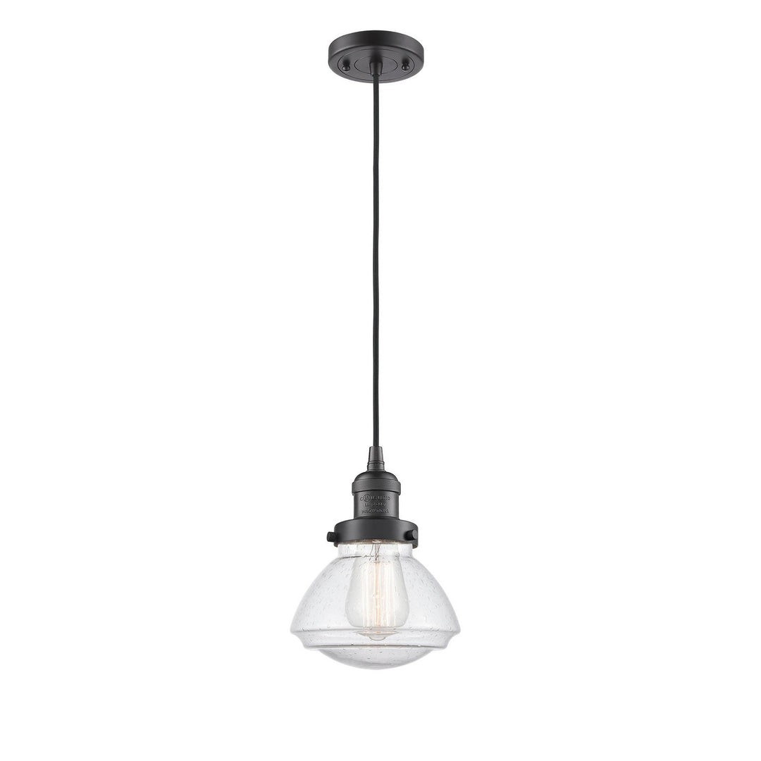 Innovations Franklin Restoration 201C-OB-G324-LED Pendant Light - Oil Rubbed Bronze