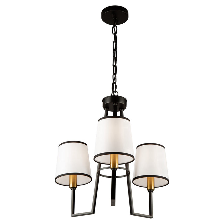 Artcraft Coco SC13343BK Chandelier Light - Gold, Black