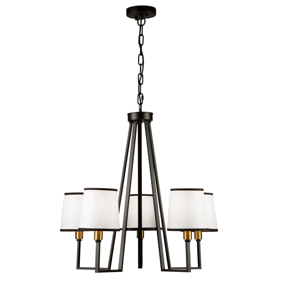 Artcraft Coco SC13345BK Chandelier Light - Gold, Black