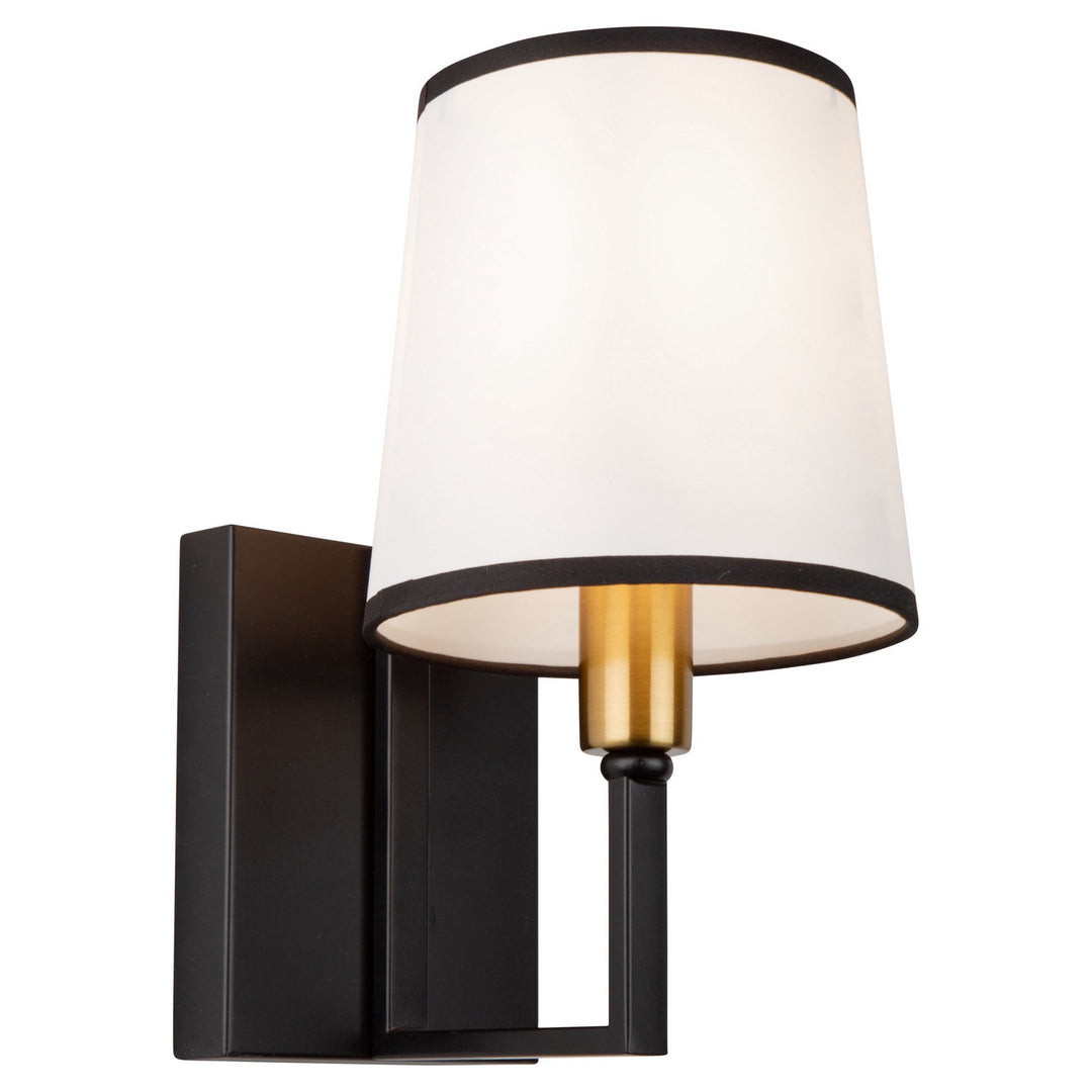 Artcraft Coco SC13347BK Wall Light - Gold, Black