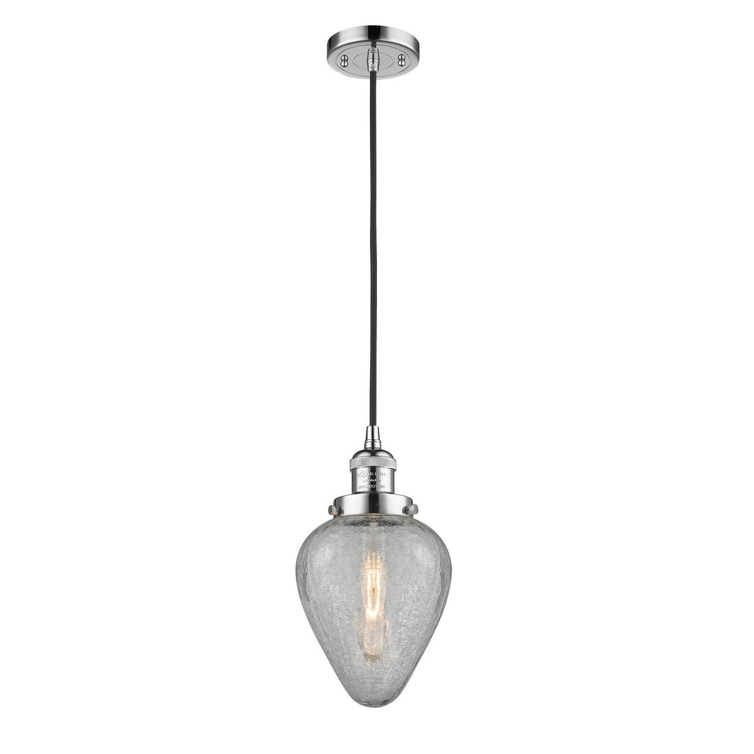 Innovations Franklin Restoration 201C-PC-G165 Pendant Light - Polished Chrome