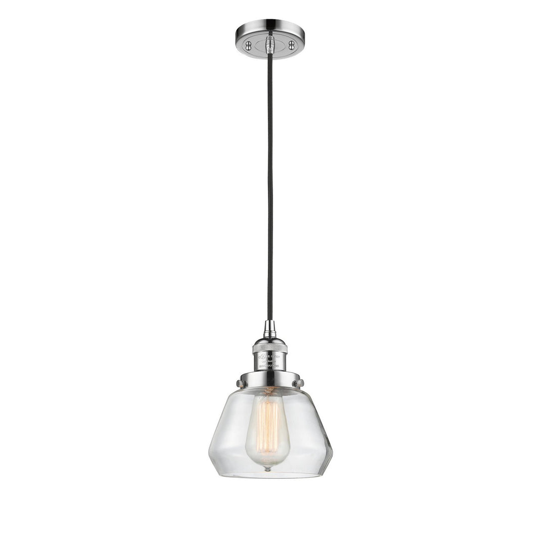 Innovations Franklin Restoration 201C-PC-G172 Pendant Light - Polished Chrome